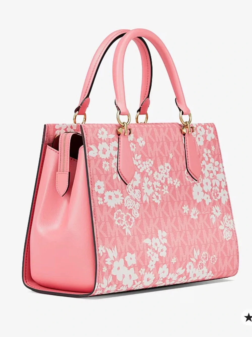 MICHAEL KORS Marilyn Md Printed Signature Logo Satchel Crossbody
Carnation
NWT - Picture 2 of 16